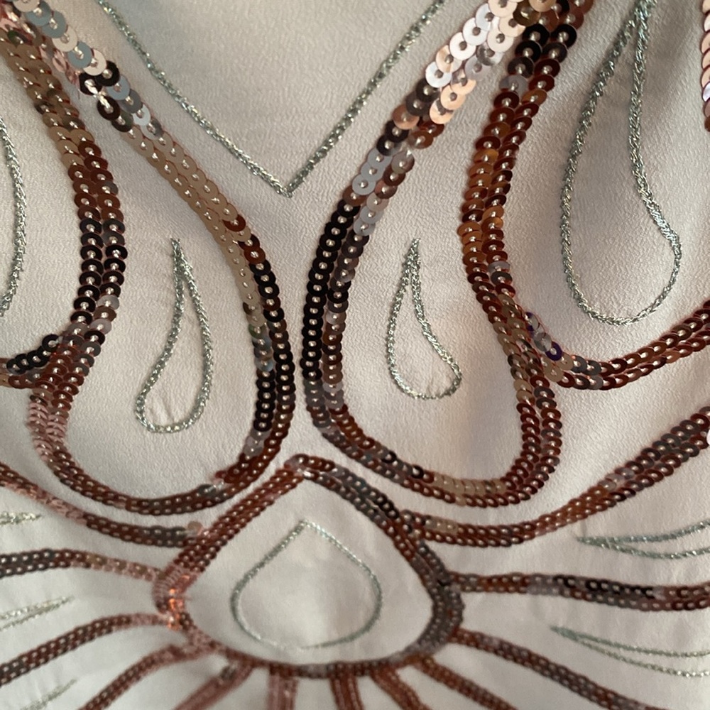 Lane Bryant beaded dressy tank top - Picture 3 of 10